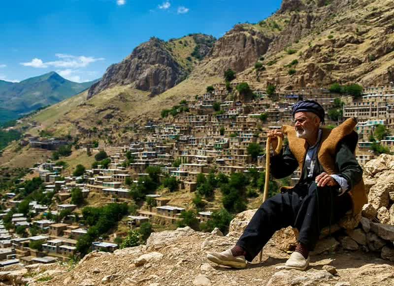 خشکه‌چین؛ تلفیقی از هنر معماری و شکوه طبیعت کردستان